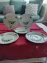 Български порцеланови чинии - Китка, снимка 2