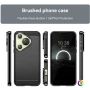 Huawei Pura 70 Удароустойчив Carbon Fiber Калъф и Протектор, снимка 3