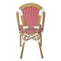 Стол трапезен PARIS Chair Alu Walnut/Wicker , снимка 8