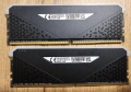 2X8GB 16GB DDR4 3200Mhz Corsair Vengeance RGB Black RAM памет | CL16 | 16-20-20-38 1.35V, снимка 2