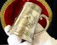 Посребрена чаша,кон,лавров венец. , снимка 3