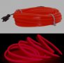 Интериорна LED лента 1 метър - червена, снимка 1