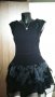 Черна официална(бална) рокля 👗🍀🌹 S р-р👗🍀🌹арт.500, снимка 1 - Рокли - 26920796