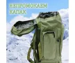 Армейска раница за риболов, лов и туризъм - военна брезентова тактическа 60 л., снимка 2