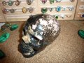 Голям череп от родонит 1407гр., снимка 1 - Други ценни предмети - 43169842