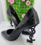 Луксозни дамски обувки YSL код 10, снимка 1 - Дамски обувки на ток - 40501220