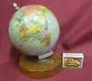 Винтич Мини Глобус с Дървена Поставка, снимка 11
