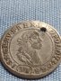 Сребърна монета 6 кройцера 1671г. Леополд първи Кремниц Унгария 13689, снимка 2