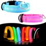 LED Светещи нашийници за кучета. Светеща каишка за куче. Севтещ нашийник. Нашииник XS S M L XL , снимка 7