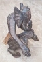 Старинна африканска скулптура , снимка 1