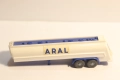 WIKING H0 1/87 ARAL ЦИСТЕРНА РЕМАРКЕ КАМИОН МОДЕЛ, снимка 2
