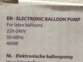 Нова електрическа помпа за надуване на балони., снимка 8