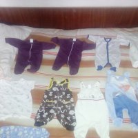 Бебешки дрешки по 2лв. от 0 до 6м., снимка 1 - Комплекти за бебе - 26745899