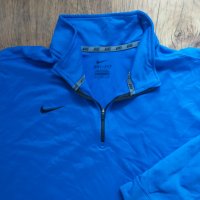 Nike Dri-Fit 1/2 Zip Top Mens - страхотна мъжка блуза, снимка 2 - Спортни дрехи, екипи - 36661353