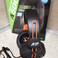 Продавам, Уникални,AFX Firestorm H01 Gaming Headset - Black & Orange, снимка 4 - Слушалки и портативни колонки - 35633152