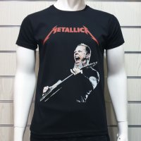 Нова мъжка тениска с дигитален печат на музикалната група METALLICA, снимка 7 - Тениски - 29050893