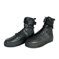 Черни дамски спортни обувки , снимка 4 - Кецове - 44857357