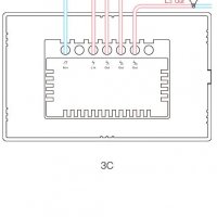 SONOFF T3US3C-ТХ Wifi Смарт превключвател за осветление - 3 позиции, снимка 4 - Друга електроника - 34878183