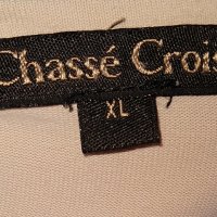 Блуза с дълъг ръкав и открито рамо "Chasse Croise" / голям размер , снимка 8 - Тениски - 28414796