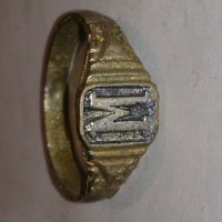 Старинен пръстен сачан ръчна изработка -60151, снимка 3 - Други ценни предмети - 28975059