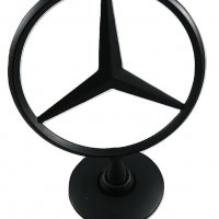 Емблема звезда за Mercedes Benz Black, снимка 2 - Аксесоари и консумативи - 28019342