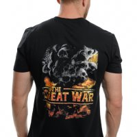 Нова мъжка тениска с дигитален печат на музикалната група SABATON - The Great War с гръб, снимка 3 - Тениски - 37697538