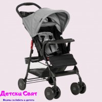 Лятна детска количка ZIZITO Adel, сива, снимка 2 - Детски колички - 37012844