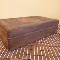 Стара дървена кутия, снимка 6 - Декорация за дома - 27995812