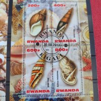 Пощенски марки чиста комплектна серия екзотични рапани поща Република Чад,Сейшелите Руанда 29823 , снимка 2 - Филателия - 37690206