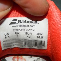 тенис маратонки Babolat Propulse Clay M, снимка 6 - Маратонки - 33139743