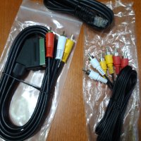 Комплект кабели -скарт, чинчове, мрежов кабел, снимка 2 - Стойки, 3D очила, аксесоари - 43067657