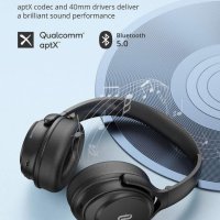 Безжични Bluetooth слушалки с МИКРОФОН , снимка 6 - Безжични слушалки - 40387595