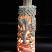 Продавам уникална лампа от Индия, снимка 4 - Антикварни и старинни предмети - 27756059