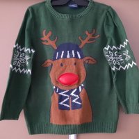 Коледен пуловер Waikiki , снимка 1 - Детски пуловери и жилетки - 38940281