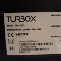 Turbo x  TXV 3220D на части , снимка 1 - Телевизори - 26891151