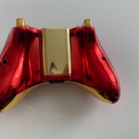 Xbox 360 Gold and red chrome shell, снимка 2 - Аксесоари - 34934852