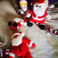 Играчки Дядо Коледа, снимка 2 - Плюшени играчки - 35210205