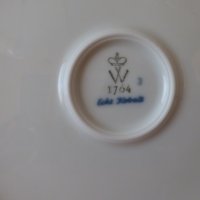 Немска порцеланова чиния за стена кобалт с кутия Валендорф 1970 г, снимка 5 - Антикварни и старинни предмети - 43734604