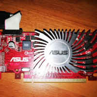 Видео карта ASUS AMD Radeon HD 5450 SILENT1GD3(LP) V2, снимка 2 - Видеокарти - 36560601