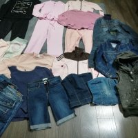 Дрехи за момиче - /цената е обща /якета, комплекти, блузи, грейка и др. за ръст 160 , снимка 8 - Детски комплекти - 38187335