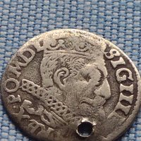 Сребърна монета 3 Гроша 1598г. Сигизмунд трети ПОЛША 13793, снимка 4 - Нумизматика и бонистика - 42968306