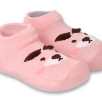 Бебешки боси обувки Befado, Розови, снимка 1 - Бебешки обувки - 43540835