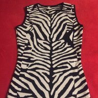 Дамска рокля зебра, снимка 2 - Рокли - 27162911