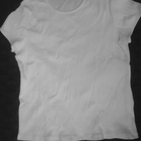 Тениска бяла рипс, снимка 4 - Тениски - 37634424