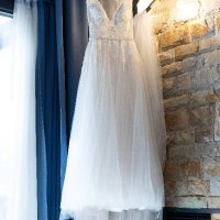 Сватбена / Булчинска рокля Phoebe от Gabbiano и воал, снимка 1 - Рокли - 43209493