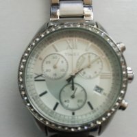 Часовник TIMEX Chronograph за Дами с камъни Сваровски, снимка 1 - Дамски - 27734077