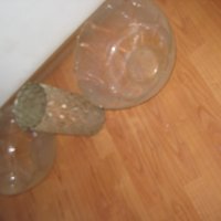 стъклени купи и ваза, снимка 3 - Сервизи - 38231126