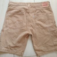армейски карго панталони шорти бермуди Levi's Carpenter, снимка 8 - Къси панталони - 33659367