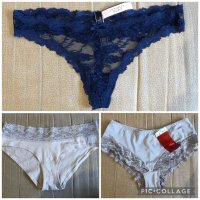 Дамски бикини с дантела Victoria’s secret, бразилиани Triumph, снимка 1 - Бельо - 32241533