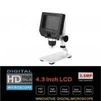 G600 Дигитален микроскоп 600х с 4.3 инча HD LCD дисплей, снимка 7 - Друга електроника - 37085226